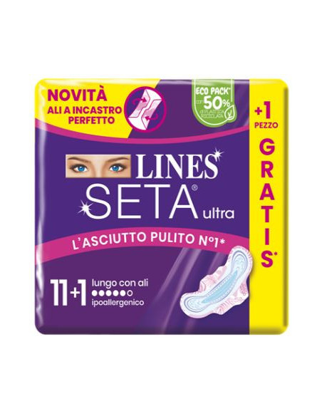 Lines seta ultra lu ali 11+1pz