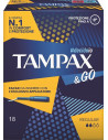 Tampax &go regular 18pz