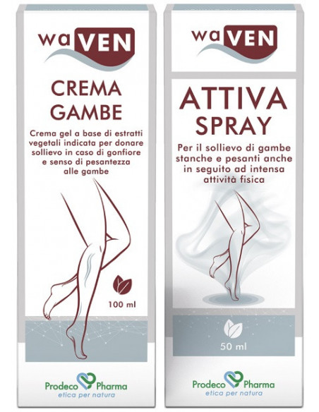 Waven crema gambe 100ml+attiva