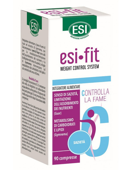 Esi Fit Controlla per regolare il senso di sazietà e appetito 90 compresse