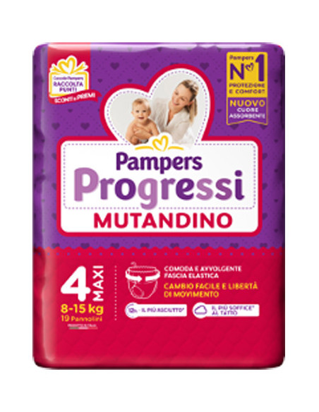 Pampers prog mut mx 19pz