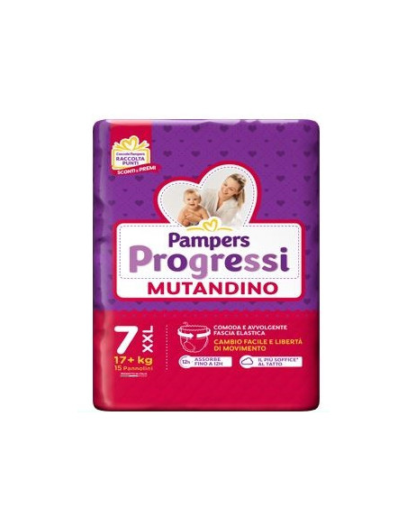 Pampers prog mut xxl 15pz