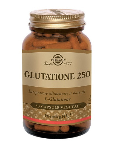 Glutatione 250 30 capsule veg