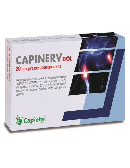 Capinerv dol 20 compresse gastroprot