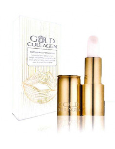 Gold collagen anti ageing lip