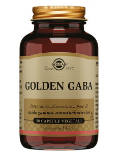 Golden gaba 50 capsule veg solgar