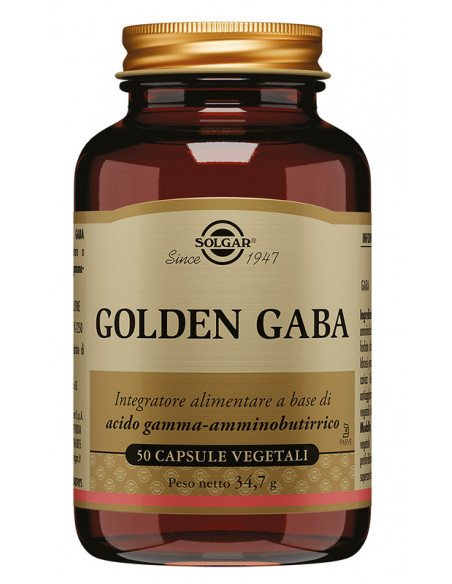 Golden gaba 50 capsule veg solgar