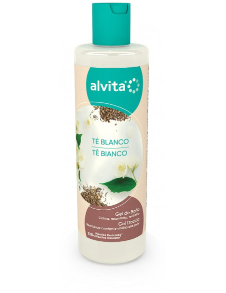 Alvita gel doccia te' bianco