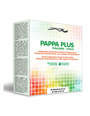 Pappa plus 10 fialoidi da 10ml