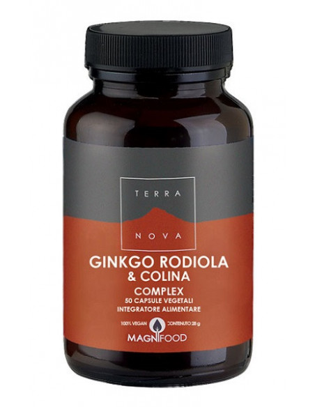 Ginkgo rodiola colina 50 capsule ve