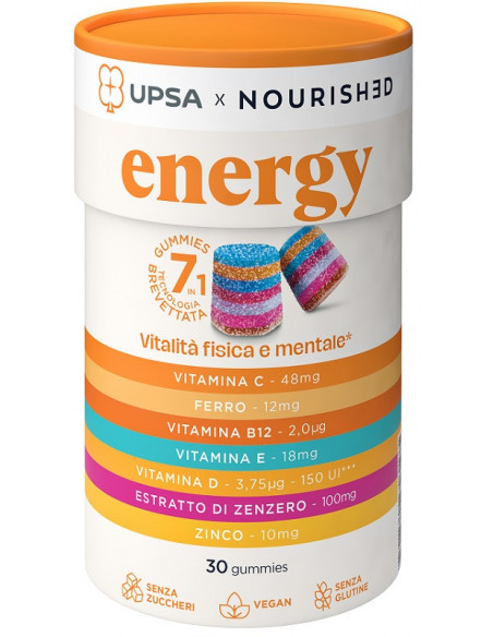 Upsa x nourished energy 30gum