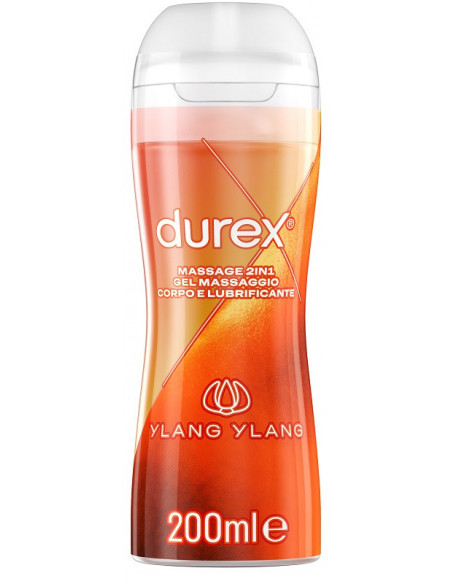 Durex Massage 2 in 1 ylang ylang gel lubrificante anche per massaggi 200ml