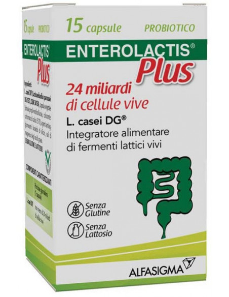 Enterolactis plus 15 capsule