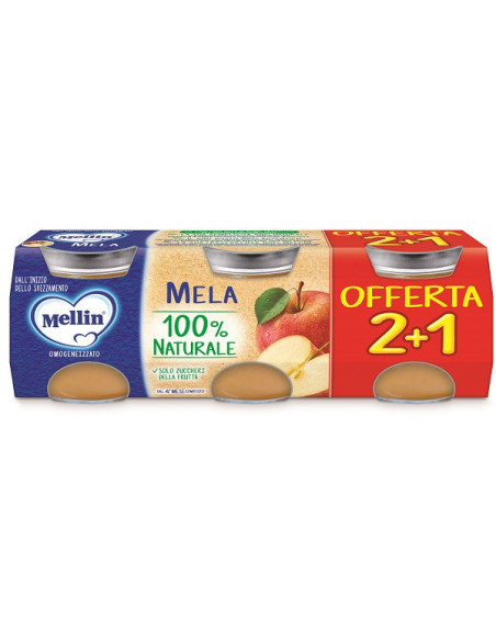 Mellin omog mela 3pz 100g