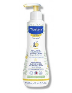 Mustela gel nutr cc 300ml 2020