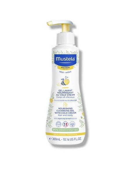 Mustela gel nutr cc 300ml 2020