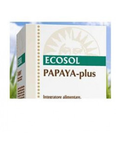 Papaya plus ecosol 60 compresse