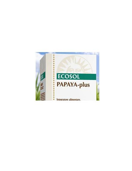 Papaya plus ecosol 60 compresse