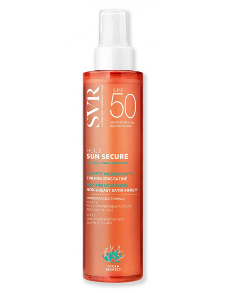 Sun secure huile seche spf50+n