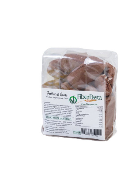 Fiberpasta frollini cacao 250g