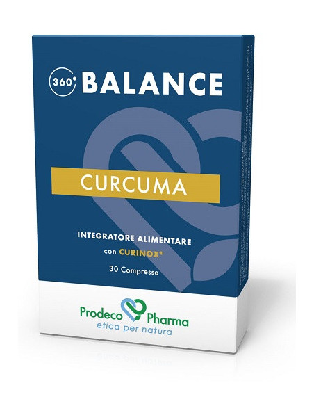 360 balance curcuma 30 compresse