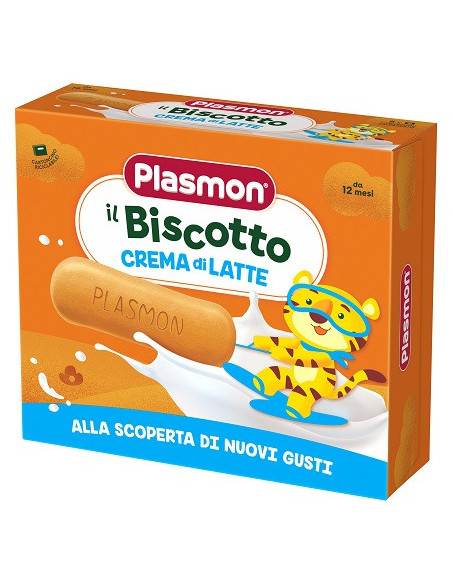 Plasmon biscotto cr latte 8pz