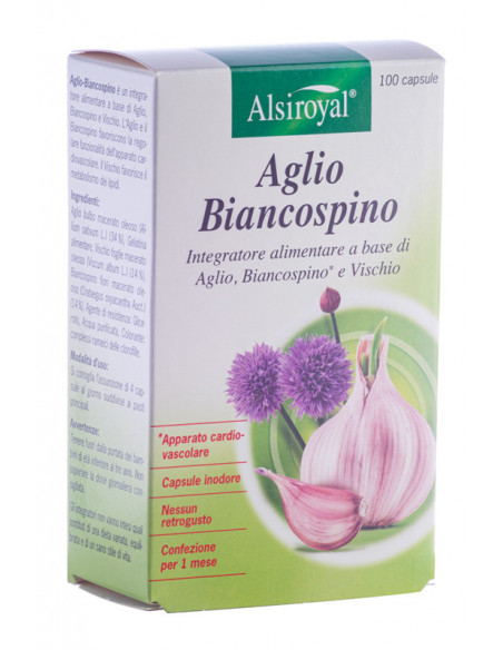 Aglio biancospino 100 capsule