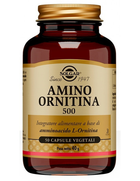 Amino ornitina 500mg 50 capsule