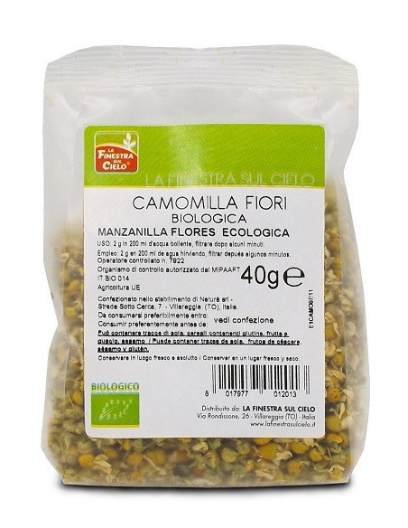 Camomilla fiori interi bio 40g