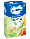 Mellin rigatini con piselli