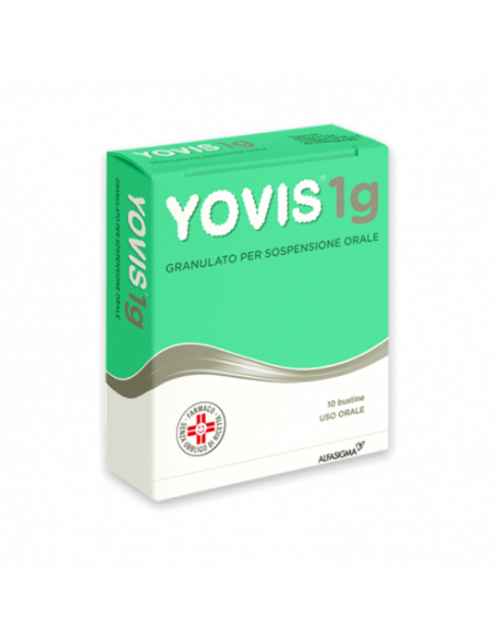 Yovis Granulato fermenti lattici per equilibrio flora batterica intestinale e diarrea 10 bustine 1g