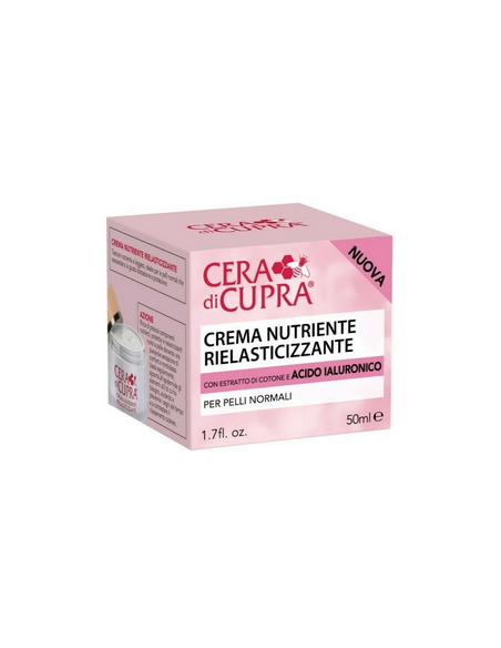 CERA DI CUPRA CREMA NUTRIENTE RIELASTICIZZANTE VISO 50ML - Clubfarma