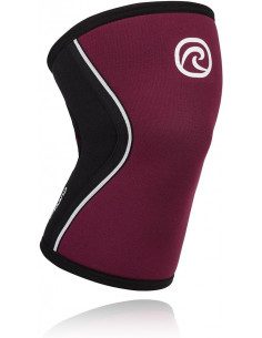 Rx knee 5mm burgundy xs