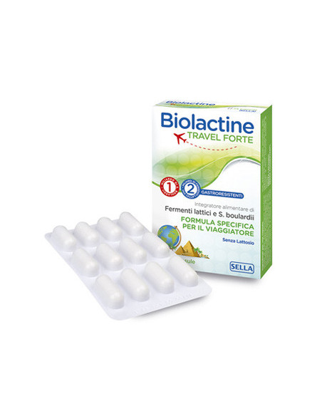 Biolactine travel forte 24 capsule