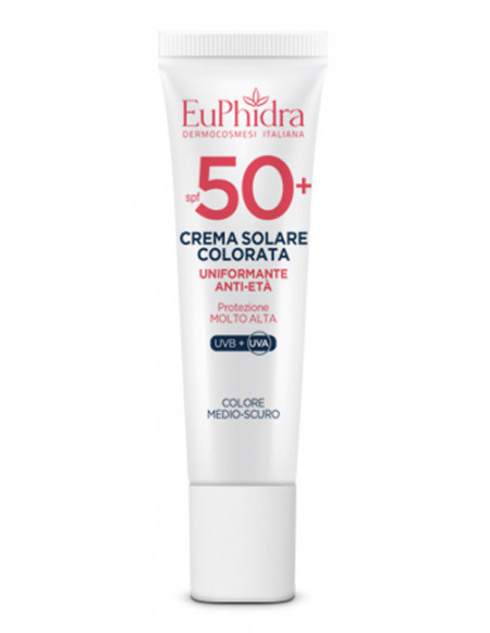 Euphidra Kaleido Uv System crema viso colorata medio-scura SPF 50+ 30ml