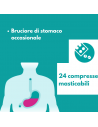 Gaviscon per bruciore di stomaco occasionale doppia concentrazione menta 24 cpr masticabili