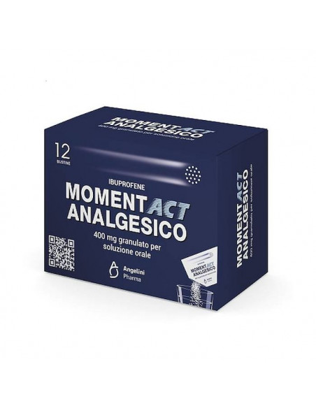 MOMENTACT ANALGESICO*12BUST