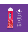 Durex fragola gel lubrificante aromatizzato a base acquosa 50ml