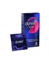 Durex Sync profilattici ritardanti per lui e stimolanti per lei 6 pezzi