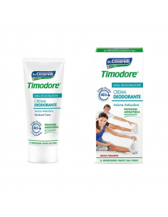 Timodore Crema deodorante 48h ad azione antisudore con protezione antibatterica 50ml