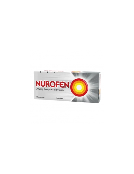 Nurofen ibuprofene dolori lievi 12+ anni 12 cpr rivestite 200mg