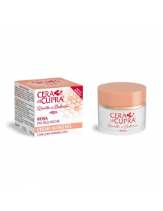 Cera di Cupra Crema rosa nutriente e protettiva per pelli secche vaso 50ml