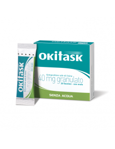 Okitask antinfiammatorio orosolubile granulato 20 bustine 40mg