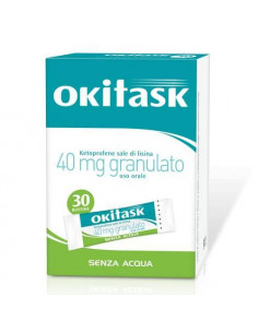 Okitask antinfiammatorio orosolubile granulato 30 bustine 40mg