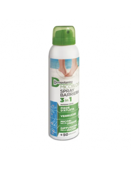 Dermovitamina Micoblock spray barriera 3 in 1 per la prevenzione della micosi nel piede 100ml