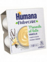 Humana merenda vaniglia 4x100g