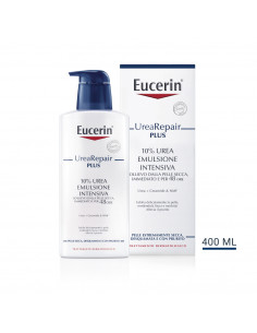 Eucerin UreaRepair Plus 10% urea emulsione intensiva per pelle estremamente secca, desquamata e con prurito 400ml