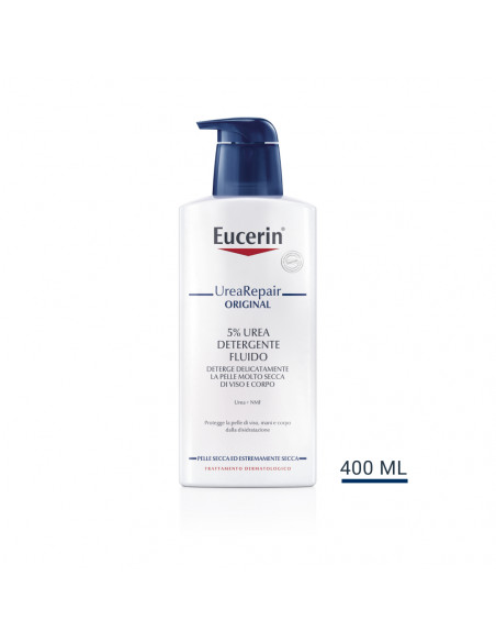 Eucerin UreaRepair Original 5% urea detergente pelle secca 400ml