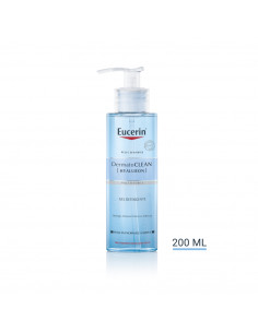 Eucerin DermatoClean Hyaluron gel detergente rinfrescante per pelli normali o miste 200ml