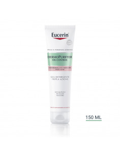 Eucerin DermoPurifyer Oil Control gel detergente tripla azione per pelle a tendenza acneica 150ml